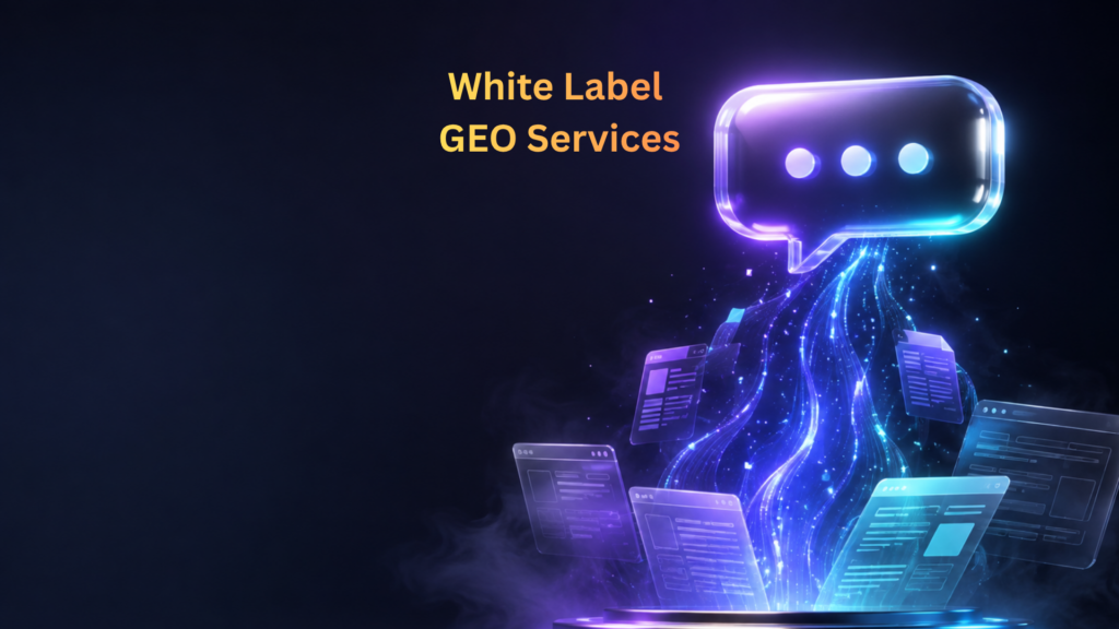 White Label GEO Services